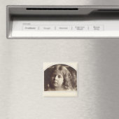 Aimant Portrait de Young Girl (In Situ (Lave-vaisselle))