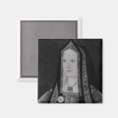 Aimant Portrait d'Elizabeth d'York (Recto/Verso)