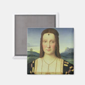 Aimant Portrait d'Elizabeth Gonzaga, c.1504 (oil on pane (Recto/Verso)