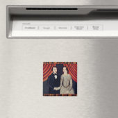 Aimant Portrait des jeunes mariés (In Situ (Lave-vaisselle))