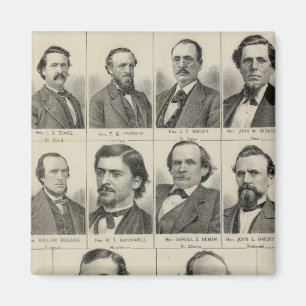 Aimant Portrait des sénateurs du Minnesota