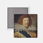 Aimant Portrait d'Henri Duke de Montmorency (Recto/Verso)