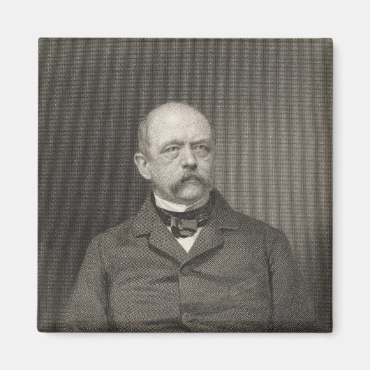 Aimant Portrait d'Otto von Bismarck (Devant)