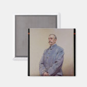 Aimant Portrait du maréchal Ferdinand Foch 1920 (Recto/Verso)