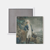 Aimant Portrait du marquis de La Fayette (Recto/Verso)