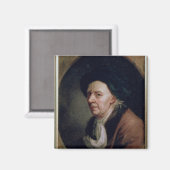 Aimant Portrait du mathématicien Leonard Euler (Recto/Verso)