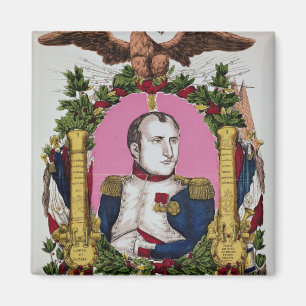 Aimant Portrait du napoléon I dans la bataille de