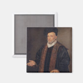 Aimant Portrait d'un docteur (Recto/Verso)