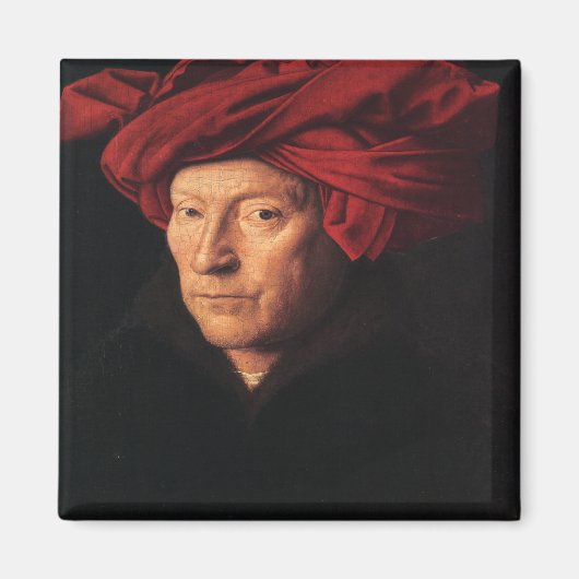 Aimant 'Portrait d'un homme' (Devant)