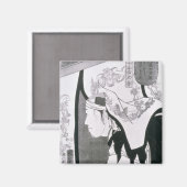 Aimant Portrait d'un Ronin, de 'Seichin Gushi Shozo' (Recto/Verso)