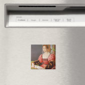 Aimant Portrait d'une dame (In Situ (Lave-vaisselle))