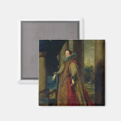 Aimant Portrait d'une dame (Recto/Verso)