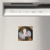Aimant Portrait d'une dame avec une grande ruche (In Situ (Lave-vaisselle))