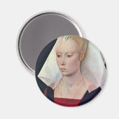 Aimant Portrait D'Une Dame Par Weyden Rogier Van Der (Recto/Verso)