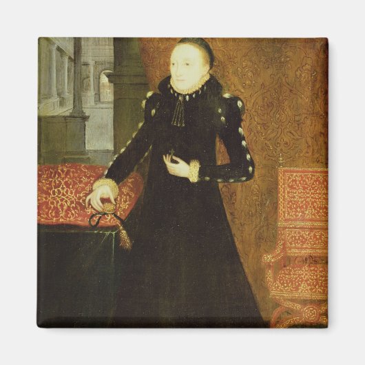 Aimant Portrait d'une dame, thought to be Katherine, Duch (Devant)