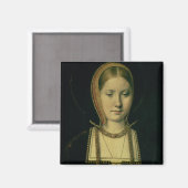 Aimant Portrait d'une femme, possiblement Catherine d'Ara (Recto/Verso)