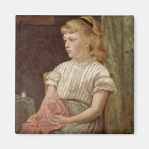 Aimant Portrait d'une fille, 1896 (huile sur la toile)