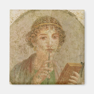 Aimant Portrait d'une jeune fille