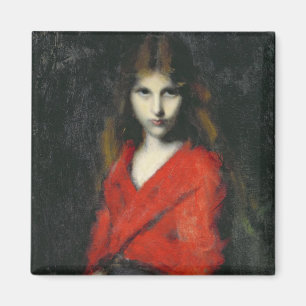 Aimant Portrait d'une jeune fille, le Shiverer