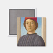 Aimant Portrait d'une jeunesse, 1485 par Filippino Lippi (Recto/Verso)
