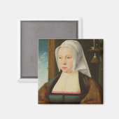 Aimant Portrait d'Unknown Lady, 1527 (oil on panel) (Recto/Verso)