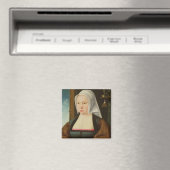 Aimant Portrait d'Unknown Lady, 1527 (oil on panel) (In Situ (Lave-vaisselle))