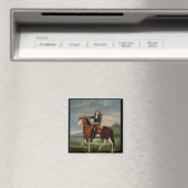 Aimant Portrait équestre (In Situ (Lave-vaisselle))