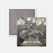 Aimant Portrait équestre de Louis XIV 2 (Recto/Verso)