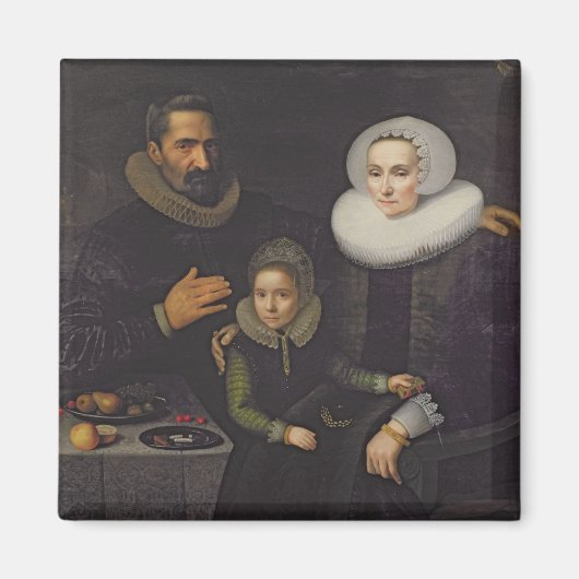 Aimant Portrait familial (Devant)