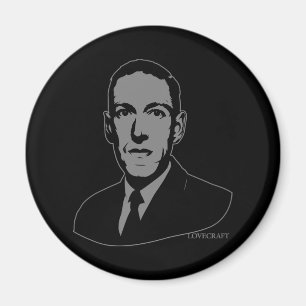 Aimant Portrait HP Lovecraft