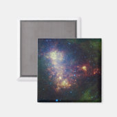 Aimant Portrait infrarouge révélant les étoiles et la pou (Recto/Verso)