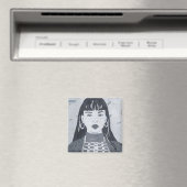 Aimant Portrait nocturne (In Situ (Lave-vaisselle))