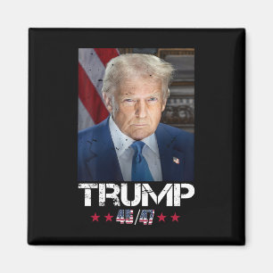 Aimant Portrait Officiel De Trump 4547 Jour De L'Inaugura
