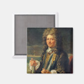 Aimant Portrait présumé être Sébastien le Prestre (Recto/Verso)