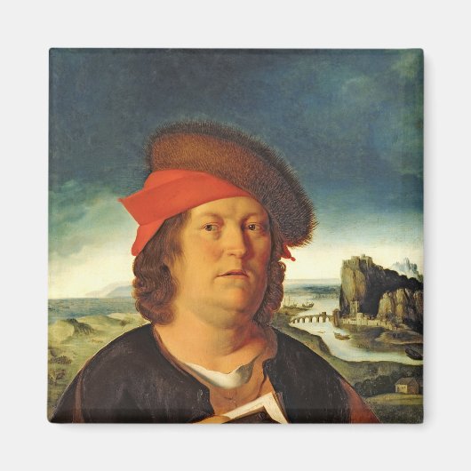 Aimant Portrait supposé être Paracelsus (Devant)