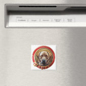 Aimant PORTRAITS DE CHIEN MINIATURE CHOISI Labrador (In Situ (Lave-vaisselle))