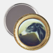 AIMANT PORTRAITS DE CHIENS VICTORIENS MINIATURE (Recto/Verso)