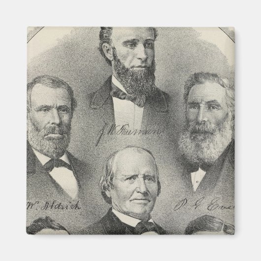 Aimant Portraits du comté de Yolo (Devant)