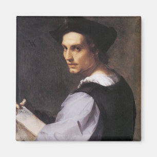 Aimant Portriat d'un jeune homme