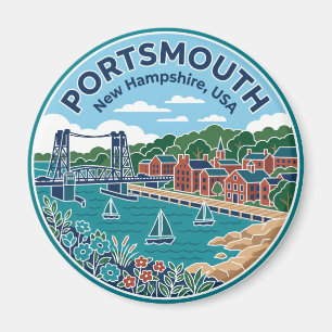 Aimant Portsmouth États-Unis