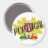 Aimant Portugal Armoiries (Recto/Verso)