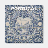 Aimant Portugal Azulejo (Devant)