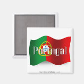 Aimant Portugal - Drapeau (Recto/Verso)
