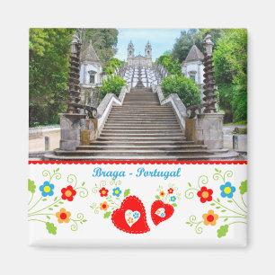 Aimant Portugal en photos - Bom Jesus Sanctuaire, Braga