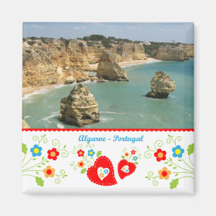 Aimant Portugal en photos - falaises de Benagil, Algarve