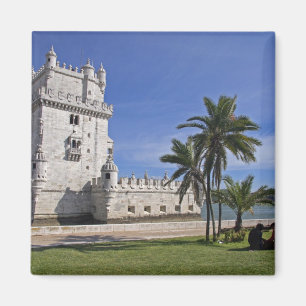 Aimant Portugal, Lisbonne. Tour de Belem, un site classé 
