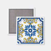 Aimant Portuguese Azulejo Ceramic Tile (Recto/Verso)