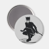 Aimant Pose à pinceau en encre Catwoman (Recto/Verso)