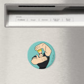 Aimant Pose de trame photo Johnny Bravo (In Situ (Lave-vaisselle))