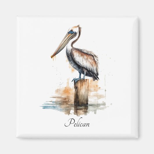 Aimant Pose du Pélican (Devant)